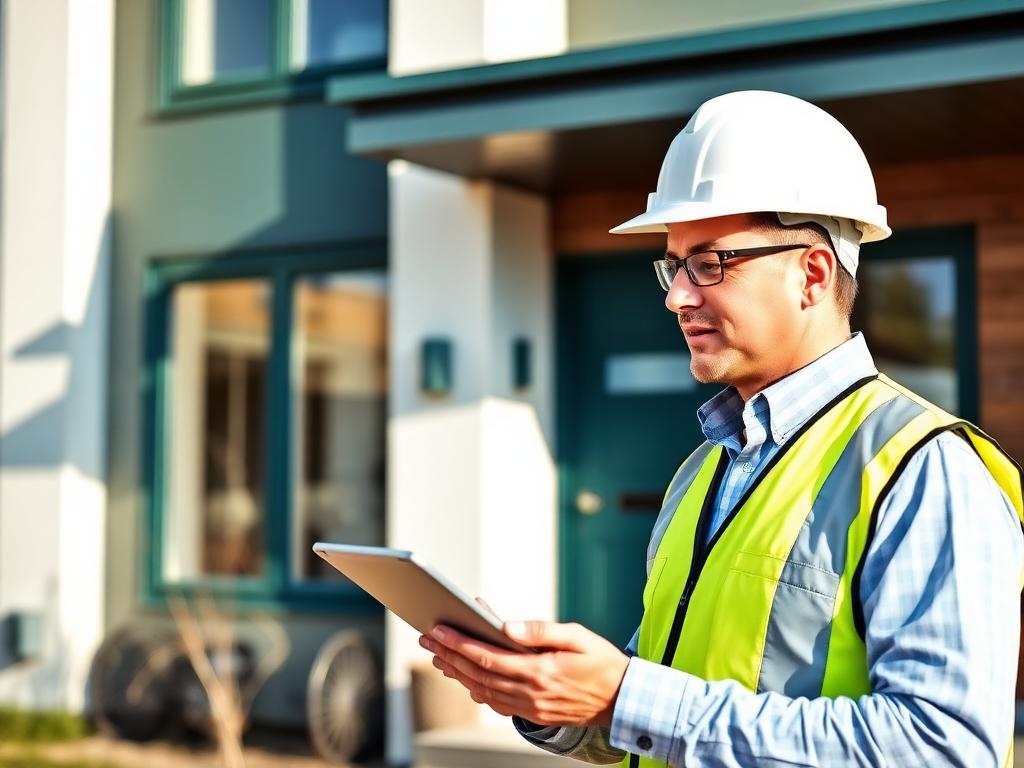 WoningCheckers-adviseur controleert een woning tijdens een onafhankelijk onderzoek